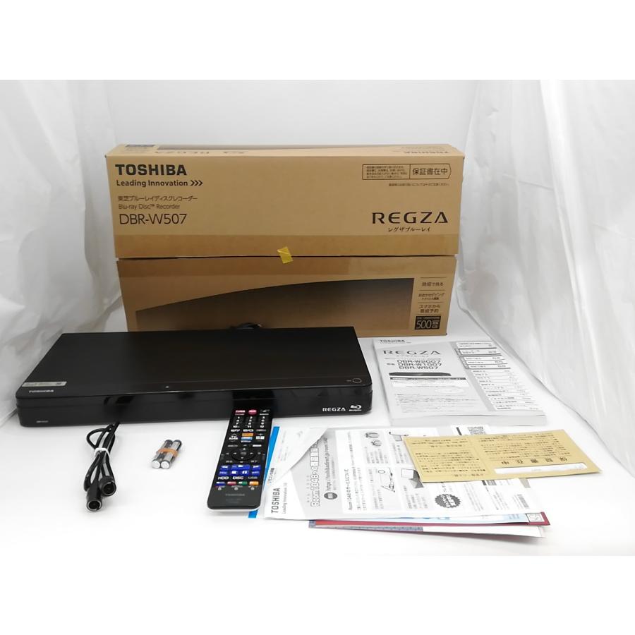 【中古】TOSHIBA REGZAブルーレイ DBR-W507 （500GB/2016）【ECセンター】保証期間１ヶ月【ランクA】｜janpara｜07