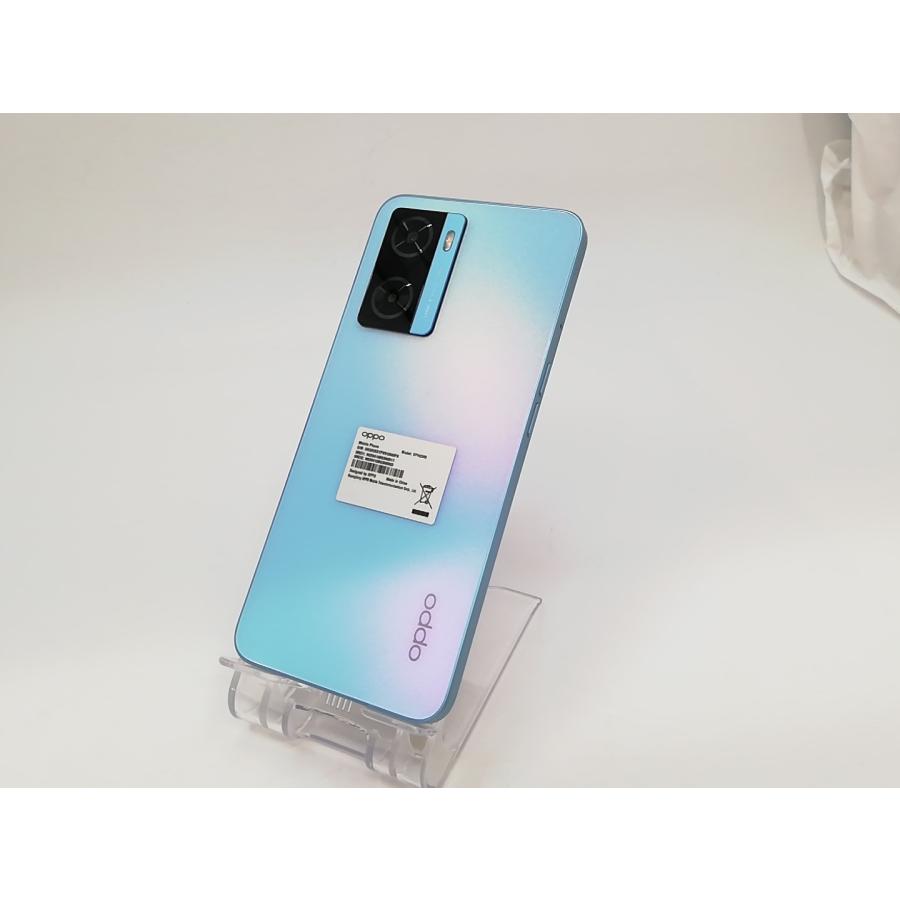 中古】Oppo OCN 【SIMフリー】 OPPO A77(2022) 4GB 128GB ブルー 
