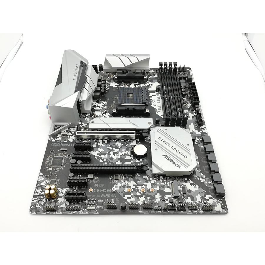 ジャンク品】ASRock B450 STEEL LEGEND ダサい マザーボード 