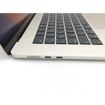 【中古】Apple MacBook Air 15インチ 256GB スターライト MQKU3J/A (M2,2023)【ECセンター】保証期間