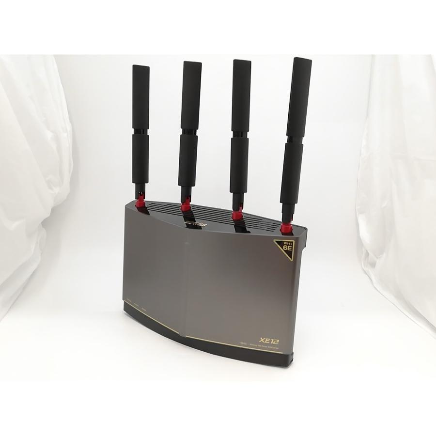 中古】BUFFALO AirStation WXR-11000XE12 Wi-Fi6E(11ax)対応無線LAN 
