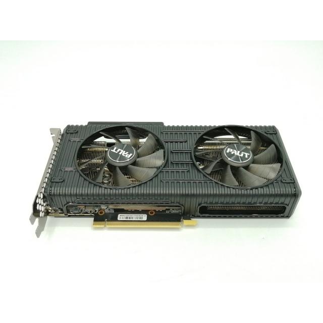 中古】Palit GeForce RTX 3060 Ti Dual OC 8GB LHR（NE6306TS19P2 