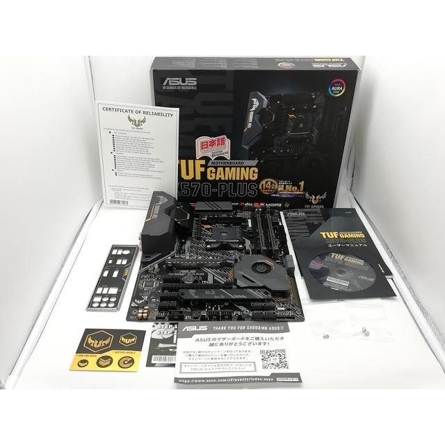 中古】ASUS TUF GAMING X570-PLUS X570/AM4/ATX【ECセンター】保証期間 