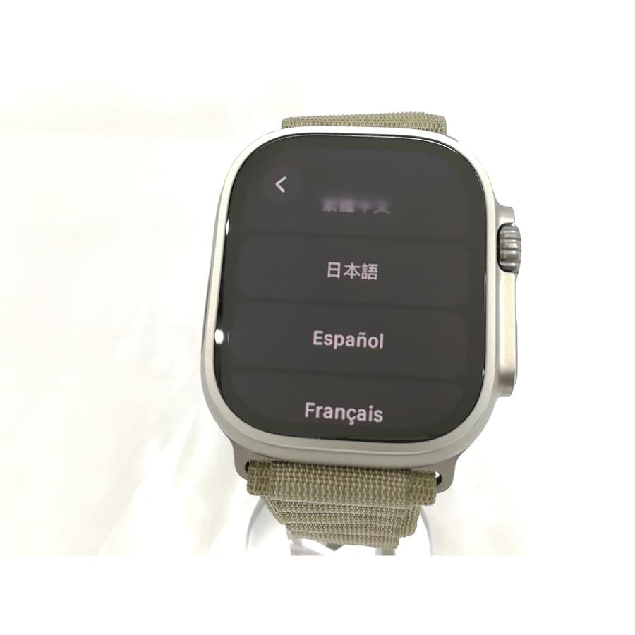 中古】Apple Apple Watch Ultra2 49mm Cellular チタニウムケース 