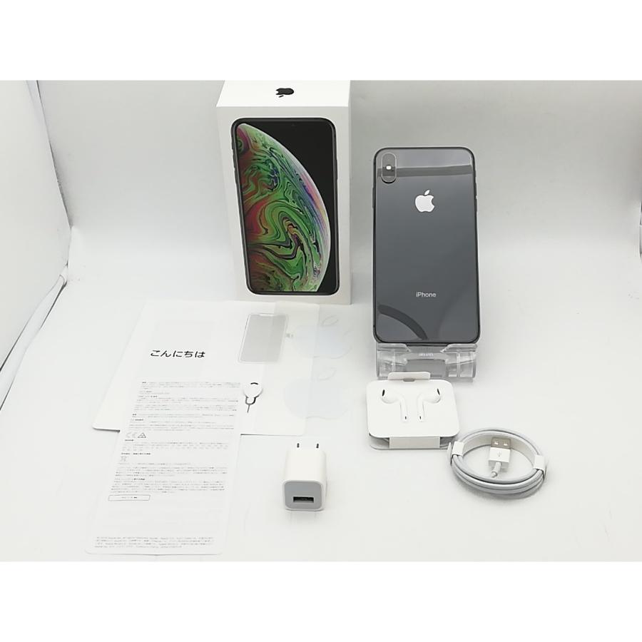 中古】Apple iPhone XS Max 256GB スペースグレイ （国内版SIMロック 
