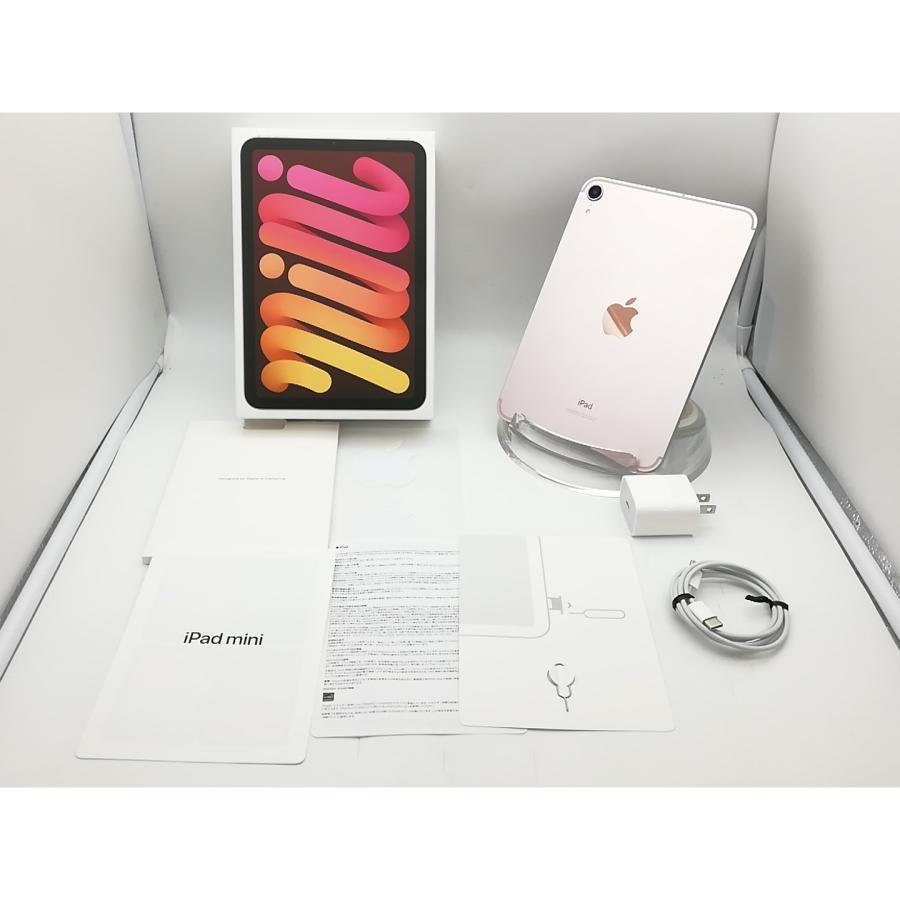 中古】Apple iPad mini（第6世代/2021） Cellular 256GB ピンク (国内 