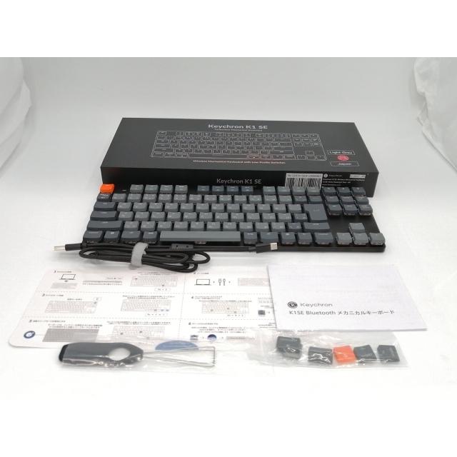中古】Keychron K1 SE Wireless Mechanical Keyboard White LED K1SE 
