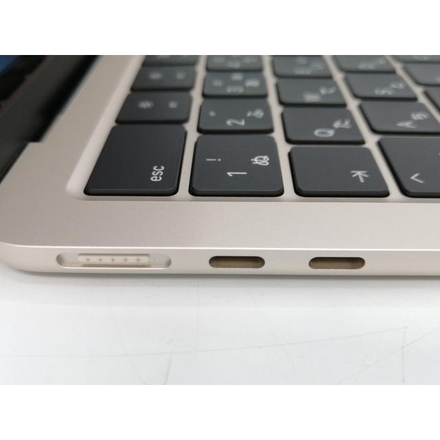 【中古】Apple MacBook Air 13インチ 256GB MLY13J/A スターライト (M2・2022)【ECセンター】保証期間１ヶ月【ランクA】｜janpara｜04