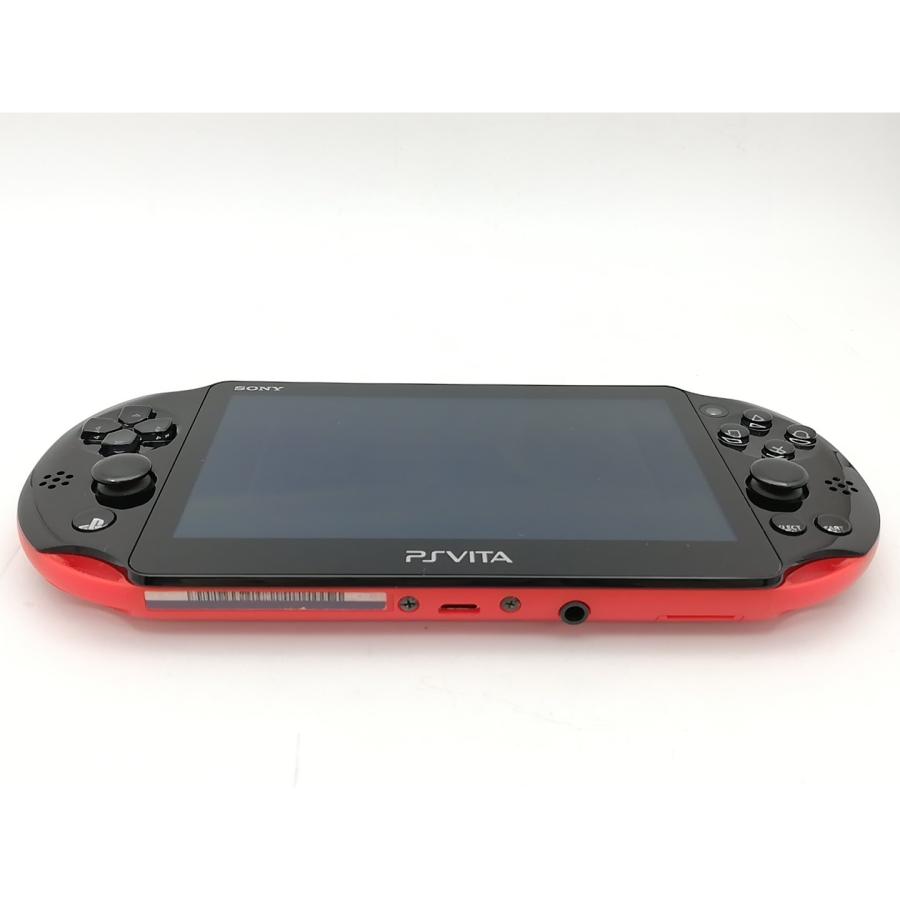 【中古】SONY PlayStation VITA Wi-Fiモデル レッド/ブラック PCH-2000 ZX17【ECセンター】保証期間１ヶ月【ランクC】｜janpara｜06