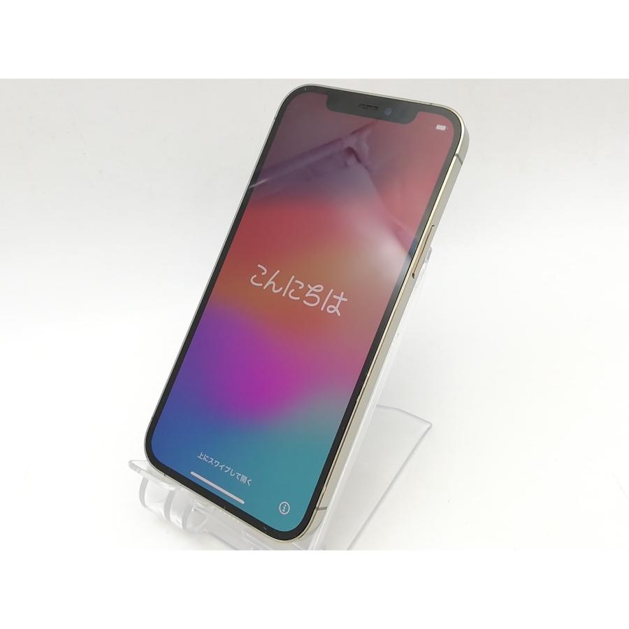 【中古】Apple docomo 【SIMロック解除済み】 iPhone 12 Pro 128GB ゴールド MGM73J/A【ECセンター】保証期間１ヶ月【ランクB】｜janpara｜02