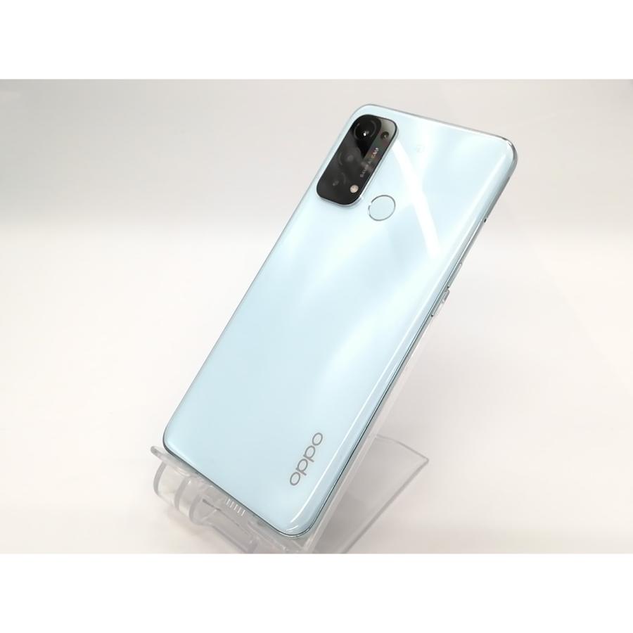 中古】Oppo 国内版 【SIMフリー】 OPPO Reno5 A アイスブルー 6GB 