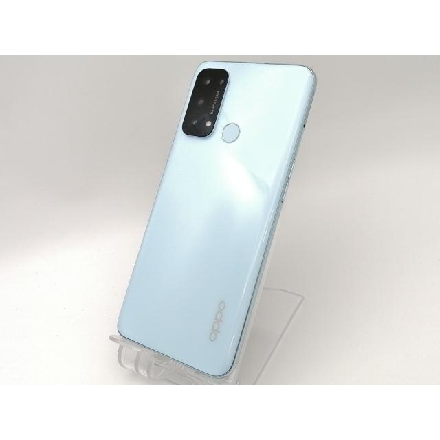 中古】Oppo 国内版 【SIMフリー】 OPPO Reno5 A アイスブルー 6GB 