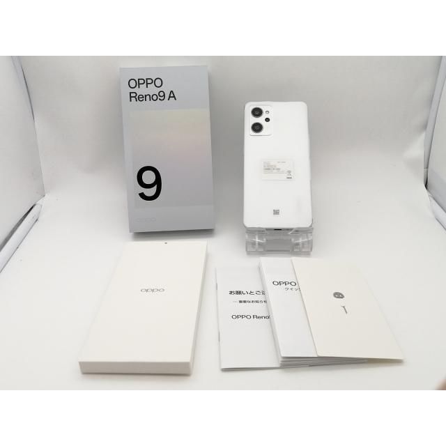 中古】Oppo ymobile 【SIMフリー】 OPPO Reno9 A ムーンホワイト 8GB 