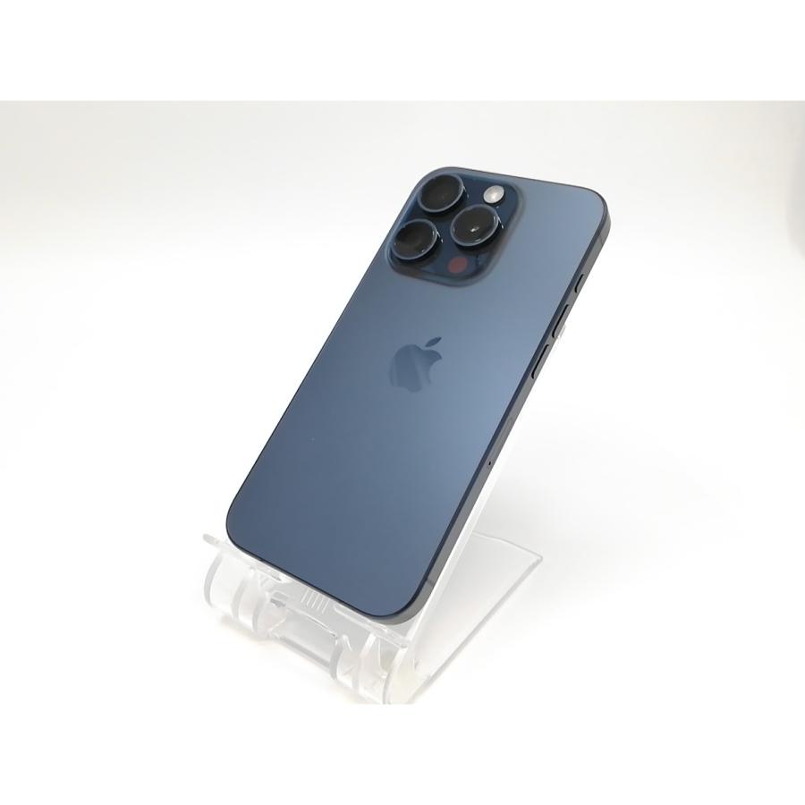 中古】Apple 国内版 【SIMフリー】 iPhone 15 Pro 128GB ブルー 