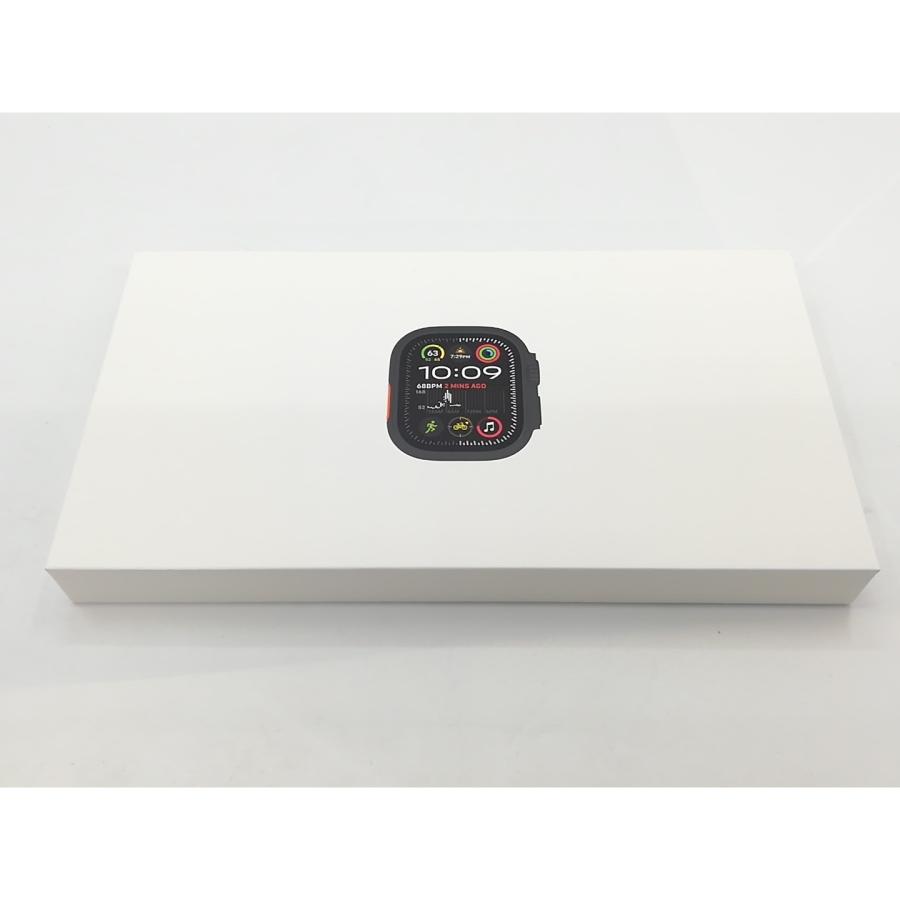 未使用】Apple Apple Watch Ultra2 49mm Cellular ブラックチタニウム  