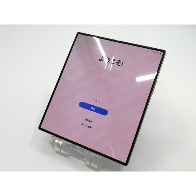 中古】SAMSUNG au 【SIMフリー】 Galaxy Z Fold6 シルバーシャドウ