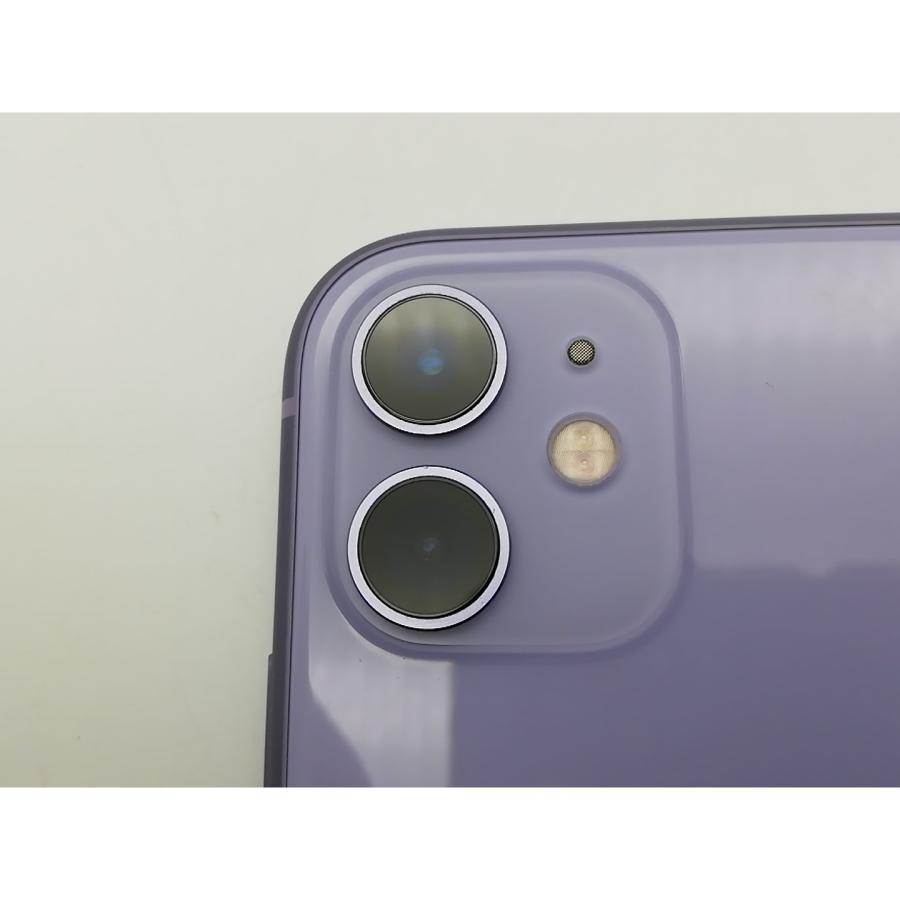 中古】Apple 国内版 【SIMフリー】 iPhone 11 64GB パープル MHDF3J/A 