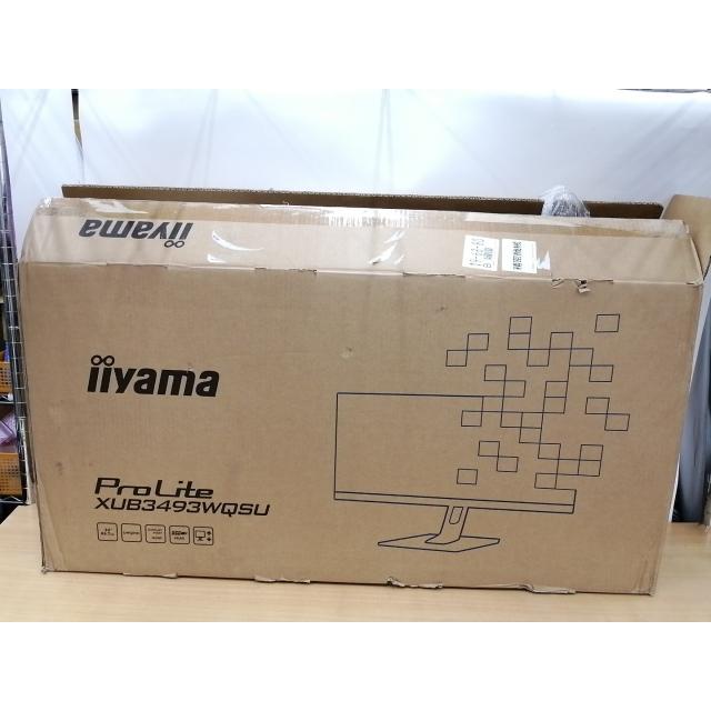 中古】IIYAMA ProLite XUB3493WQSU [34インチ/3440x1440/IPS/非光沢/DP