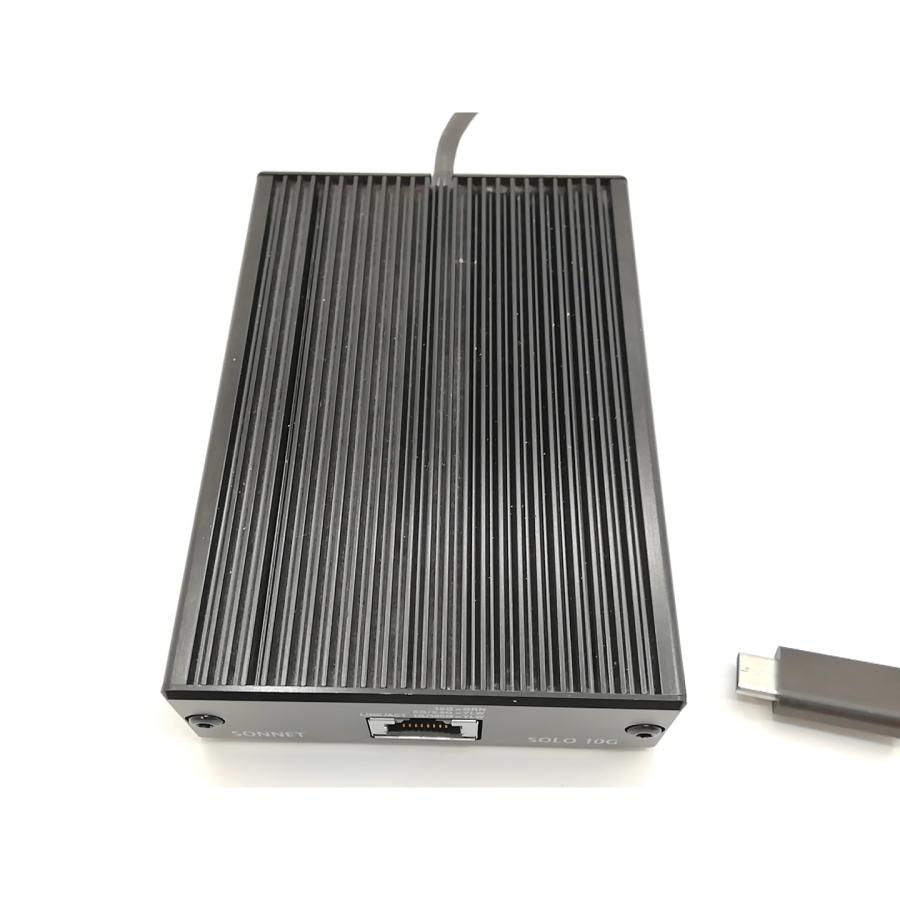 中古】SONNET Solo10G 10GBASE-T 10Gb Ethernet Thunderbolt 3 Adapter 