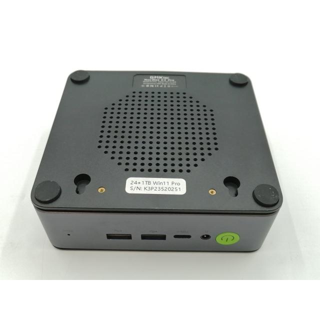 中古】GMKtec NucBox K3 Pro 【i7-12650H 24G 1T(SSD) 1GbE WiFi6