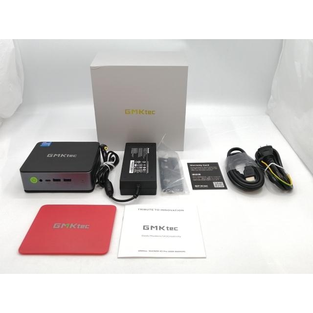 中古】GMKtec NucBox K3 Pro 【i7-12650H 24G 1T(SSD) 1GbE WiFi6