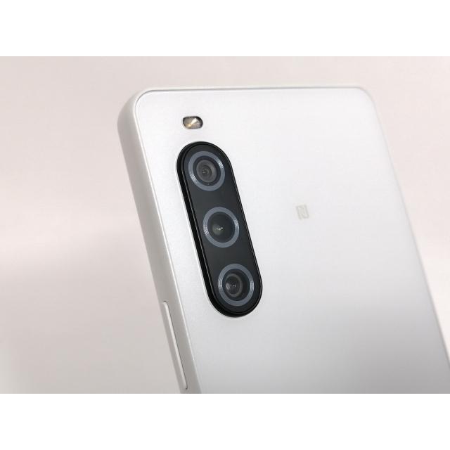 中古】SONY 国内版 【SIMフリー】 Xperia 10 V ホワイト 6GB 128GB XQ