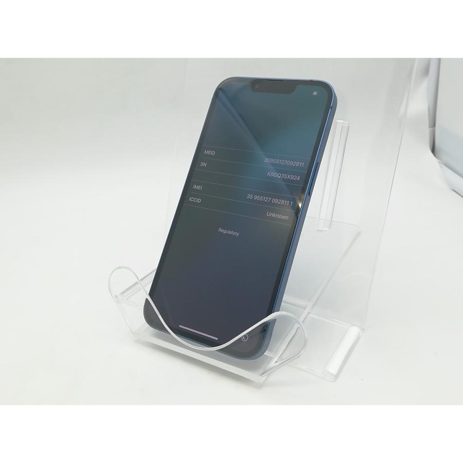 iPhone 13 【中古】Apple 国内版 【SIMフリー】 128GB ブルー MLNG3J/A
