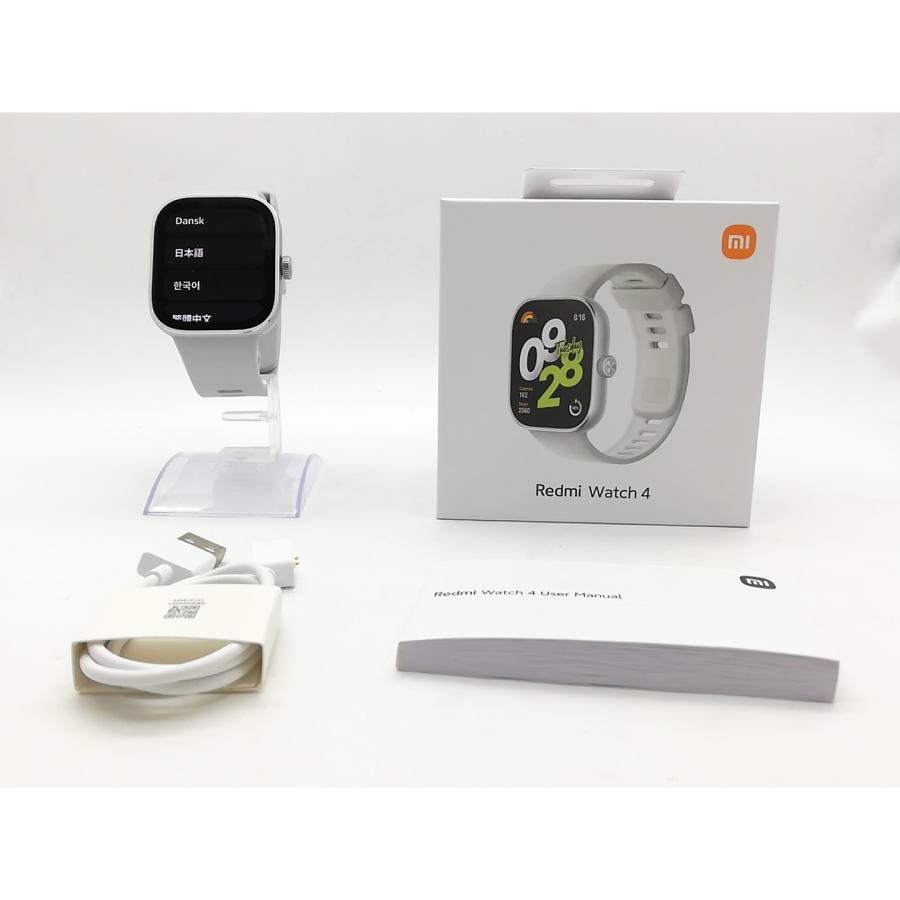 中古】Xiaomi Redmi Watch 4 シルバーグレー【ECセンター】保証期間1 