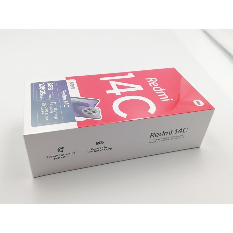 未使用】Xiaomi mineo 【SIMフリー】 Redmi 14C スターリーブルー 4GB