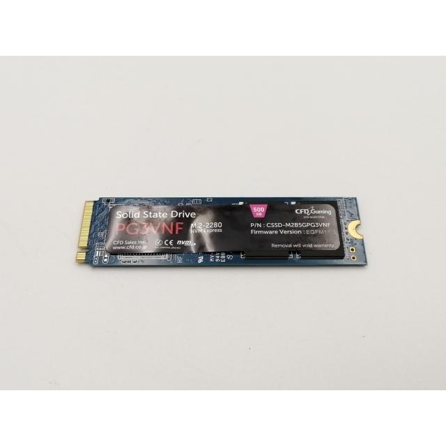 SSD　500GB　PG3VNF CSSD-M2B5GPG3VNF　送料込 CSSD-M2B5GPG3VNF | CFD Gaming PG3VNF ゲーミングモデル M.2