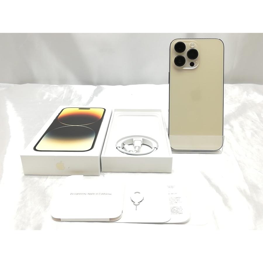 中古】Apple 国内版 【SIMフリー】 iPhone 14 Pro Max 512GB ゴールド