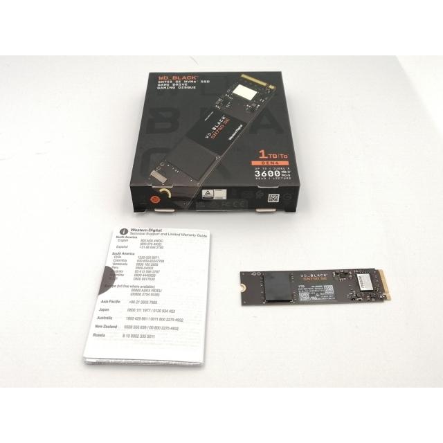 中古】W.D. BLACK SN750 SE NVMe SSD(WDS100T1B0E-00B3V0) 1TB/M