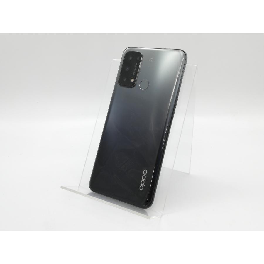 中古】Oppo 国内版 【SIMフリー】 OPPO Reno5 A シルバーブラック 6GB