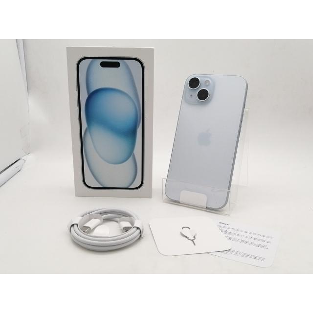 未使用】Apple docomo 【SIMフリー】 iPhone 15 128GB ブルー MTML3J/A
