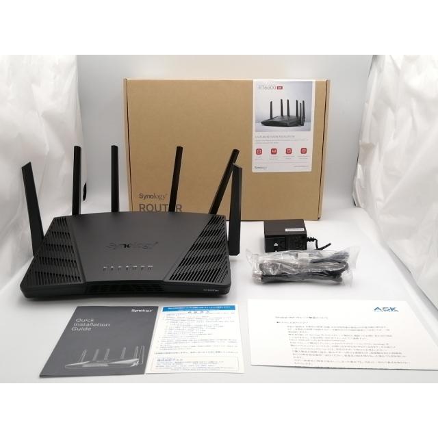 中古】Synology RT6600ax Wi-Fi6(11ax)対応無線LANルーター/2022