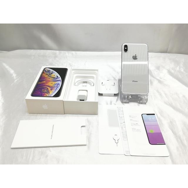 中古】Apple iPhone XS Max 512GB シルバー （国内版SIMロックフリー