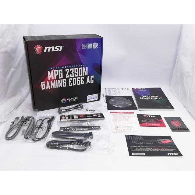 中古】MSI MPG Z390M GAMING EDGE AC Z390/LGA1151/11ac+BT5.0 