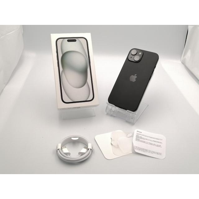 国内版 【SIMフリー】 iPhone 15 128GB ブラック 【ネイティブ】 MTMH3J/A【ECセンター】保証期間１ヶ月【ランクA】