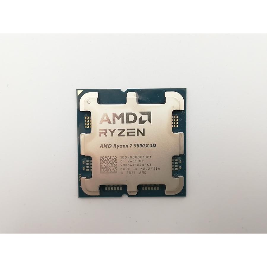 【新品】AMD Ryzen 7 9800X3D CPU 未開封 Amazon.com: AMD RYZEN 7 9800X3D 8-Core, 16-Thread Desktop
