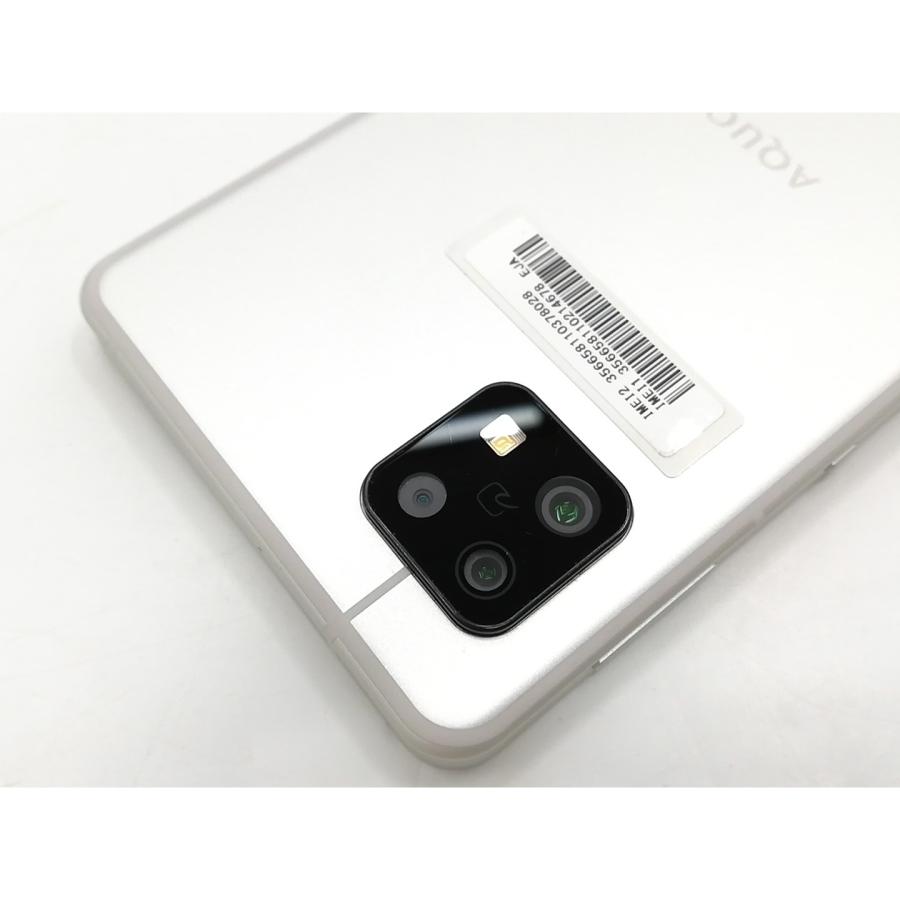 中古】SHARP 楽天モバイル 【SIMフリー】 AQUOS Sense6 シルバー 4GB 