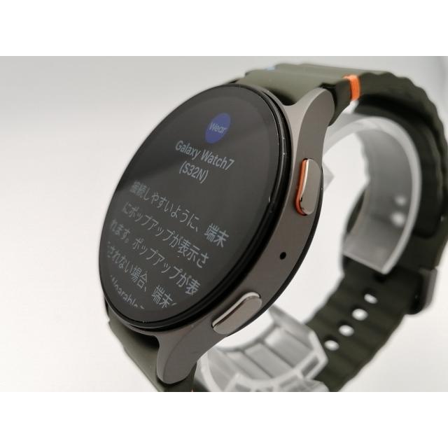 中古】SAMSUNG Galaxy Watch7 44mm Wi-Fi/Bluetoothモデル グリーン