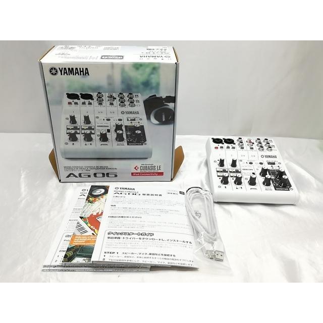 中古】YAMAHA AG06 ウェブキャスティングミキサー【ECセンター】保証
