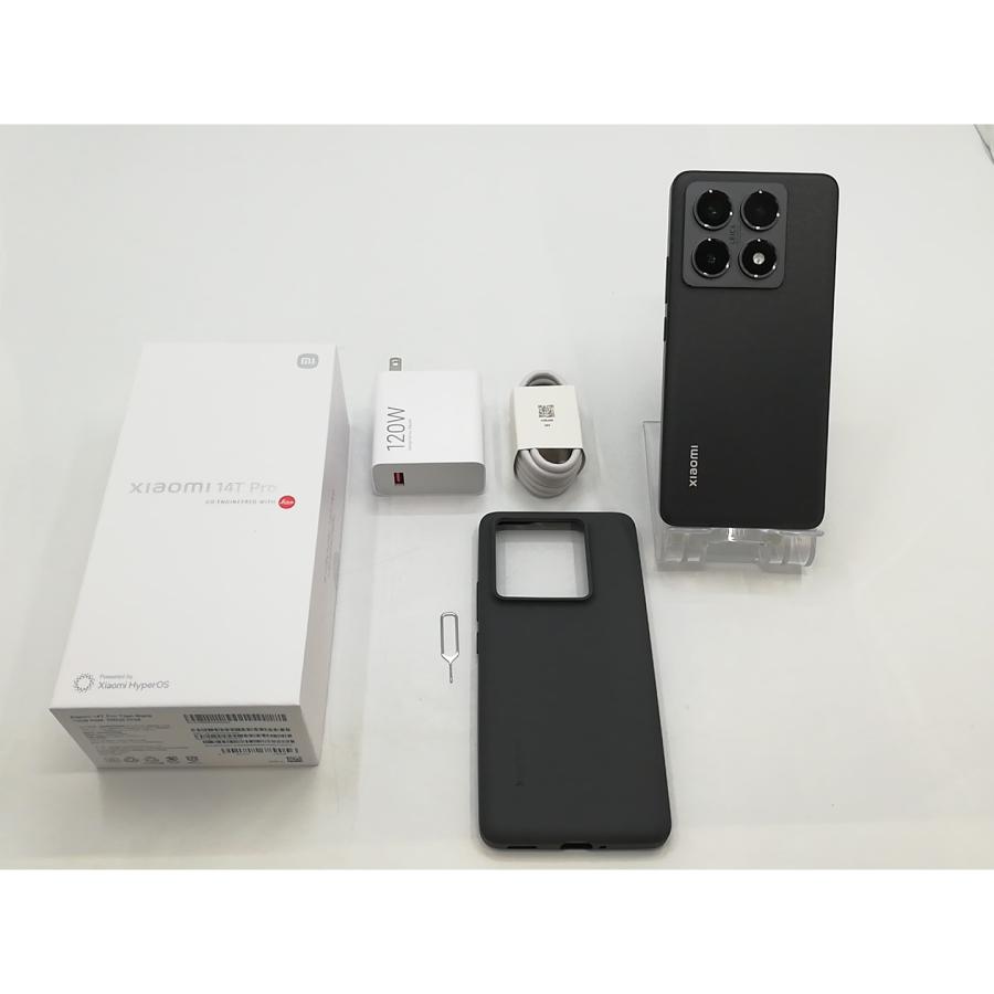 中古】Xiaomi 国内版 【SIMフリー】 Xiaomi 14T Pro 12GB 256GB チタン