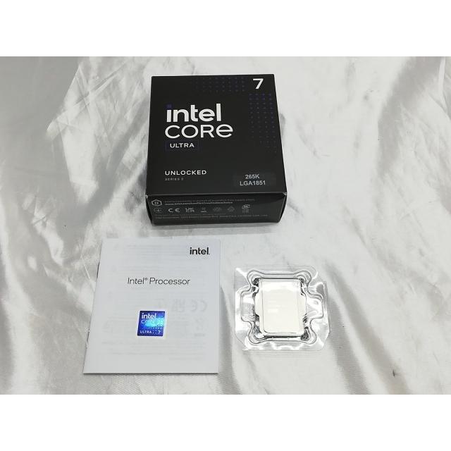 中古】Intel Core Ultra 7 265K(3.9GHz) Box LGA1851/20C(P:8C/E 中古】Intel Core Ultra 7 265K(3.9GHz) Box LGA1851/20C(P:8C/E