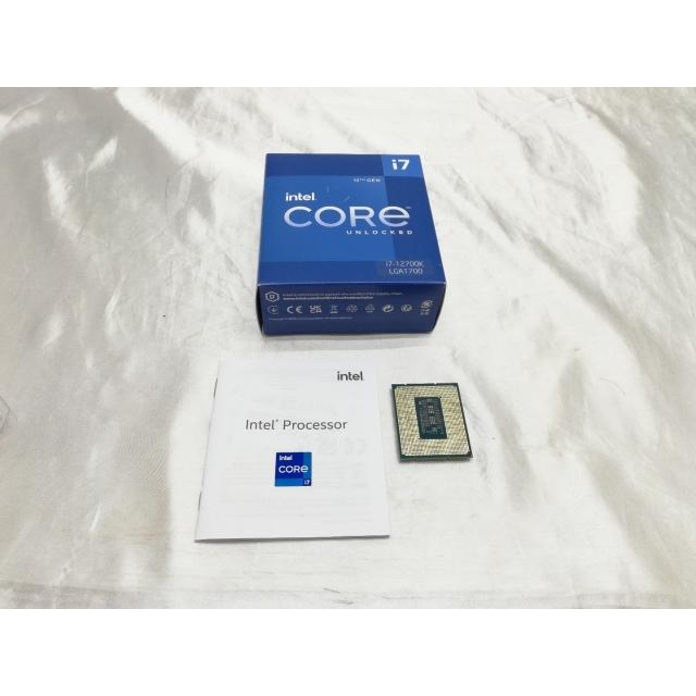 中古】Intel Core i7-12700K(3.6GHz) Box LGA1700/12C(P:8C/E:4C)/20T
