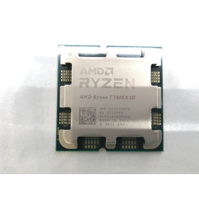 新品　AMD Ryzen 7 7800X3D　動作確認済み 動作確認済み】AMD Ryzen 7 7800X3D【使用日数約2週間】｜Yahoo