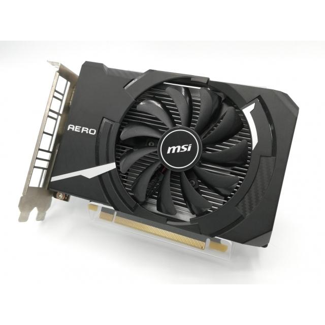 MSI AERO ITX GTX 1650 OCV1 グラボ　中古品 中古】MSI GeForce GTX 1650 AERO ITX 4G OCV1 GTX1650/4GB(GDDR5)/PCI