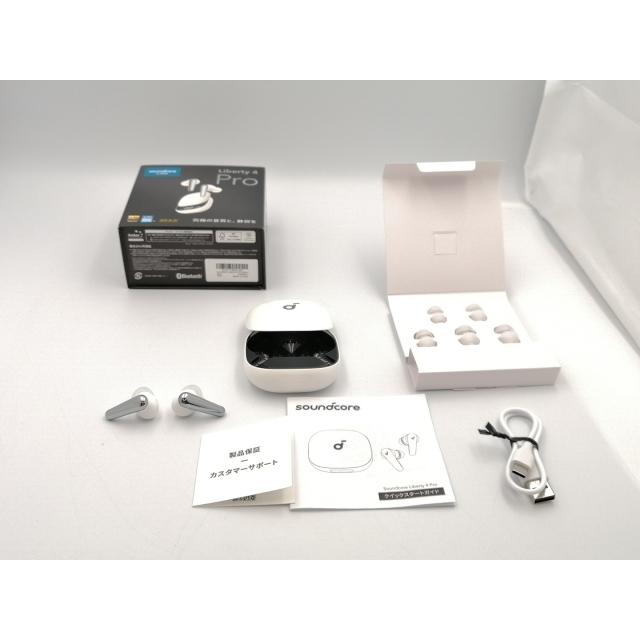 中古】Anker Soundcore Liberty 4 Pro A3954N21 [パールホワイト]【EC