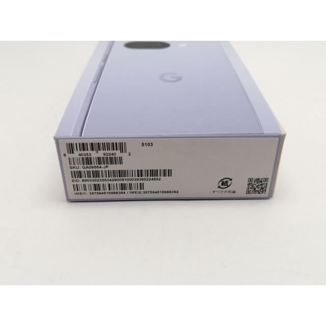 未使用】Google 国内版 【SIMフリー】 Pixel 9a アイリス 8GB 128GB