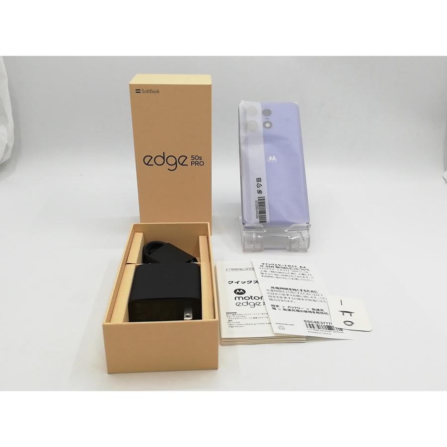 未使用】MOTOROLA SoftBank 【SIMフリー】 motorola edge 50s pro